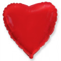 Фольгированное сердце с индивидуальной надписью (18''/46 см)