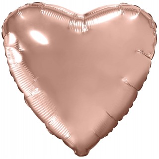 Ультра сердце (30''/76 см), розовое золото