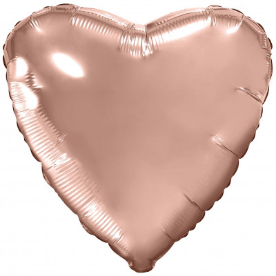 Ультра сердце (30''/76 см), розовое золото