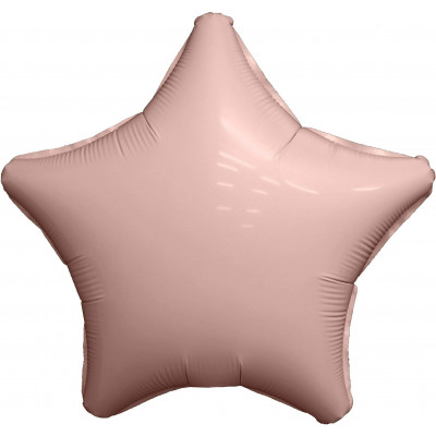  Звезда (18''/46 см), розовое золото сатин