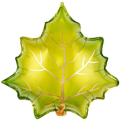 Лист кленовый (23''/58 см), зеленый