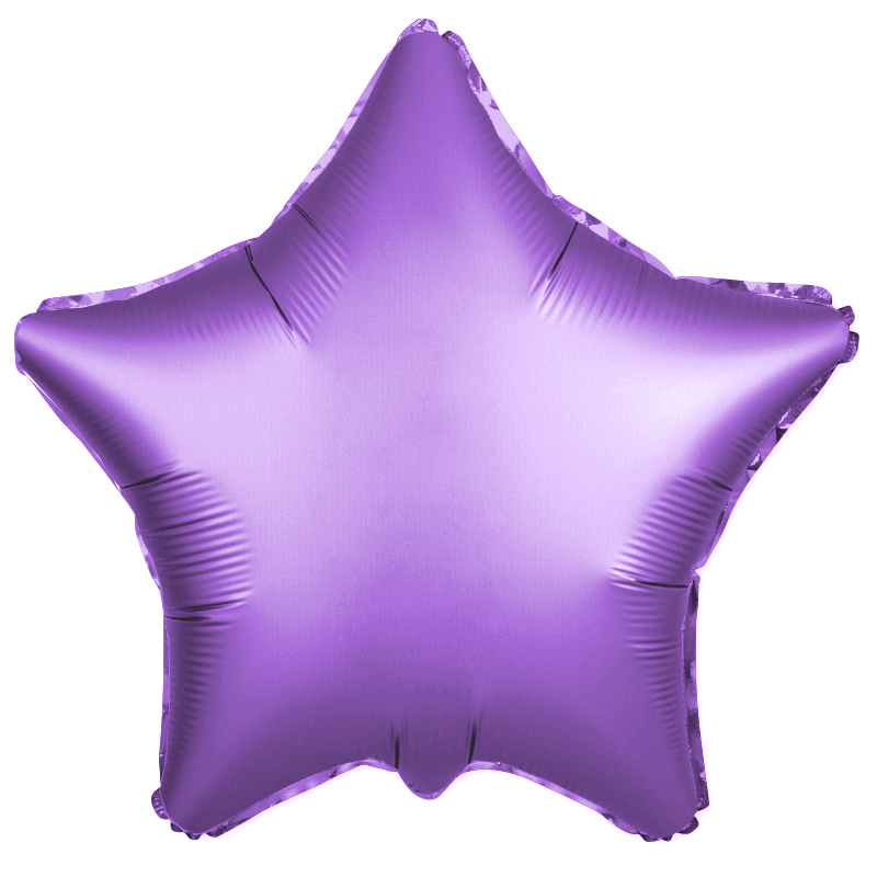  Звезда (18''/46 см), фиолетовая (сатин)