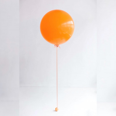 Большой оранжевый шар (24''/61 см), пастель