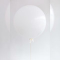 Большой белый шар (24''/61 см), пастель