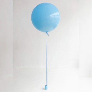 Большой голубой шар (24''/61 см), пастель