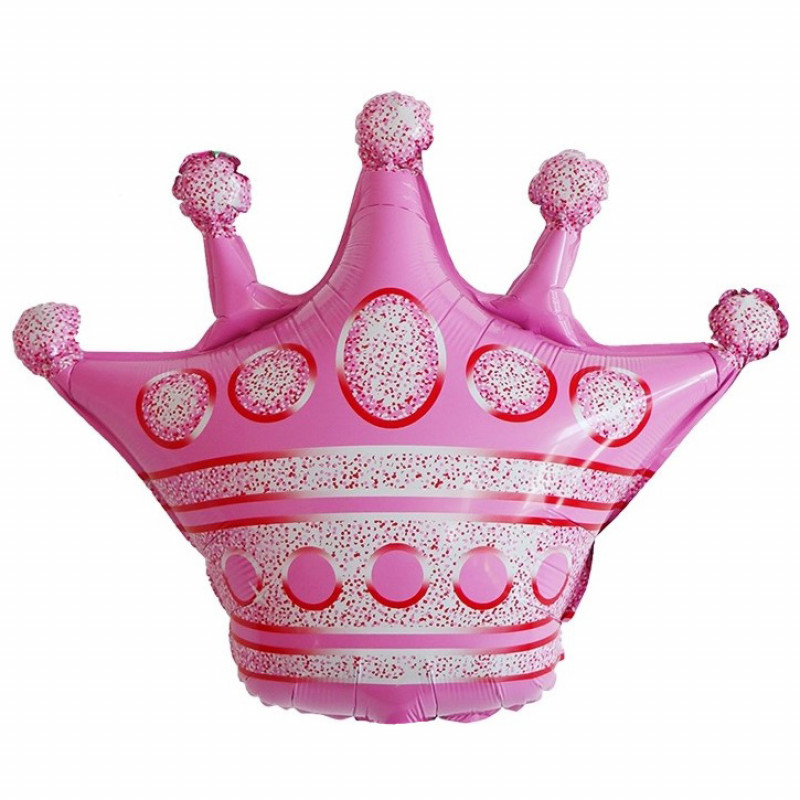 Корона (30''/76 см), розовая