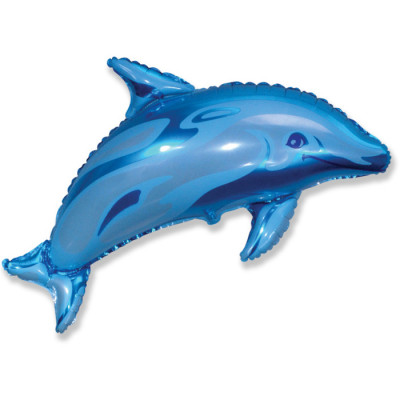 Дельфин (37''/94 см), синий