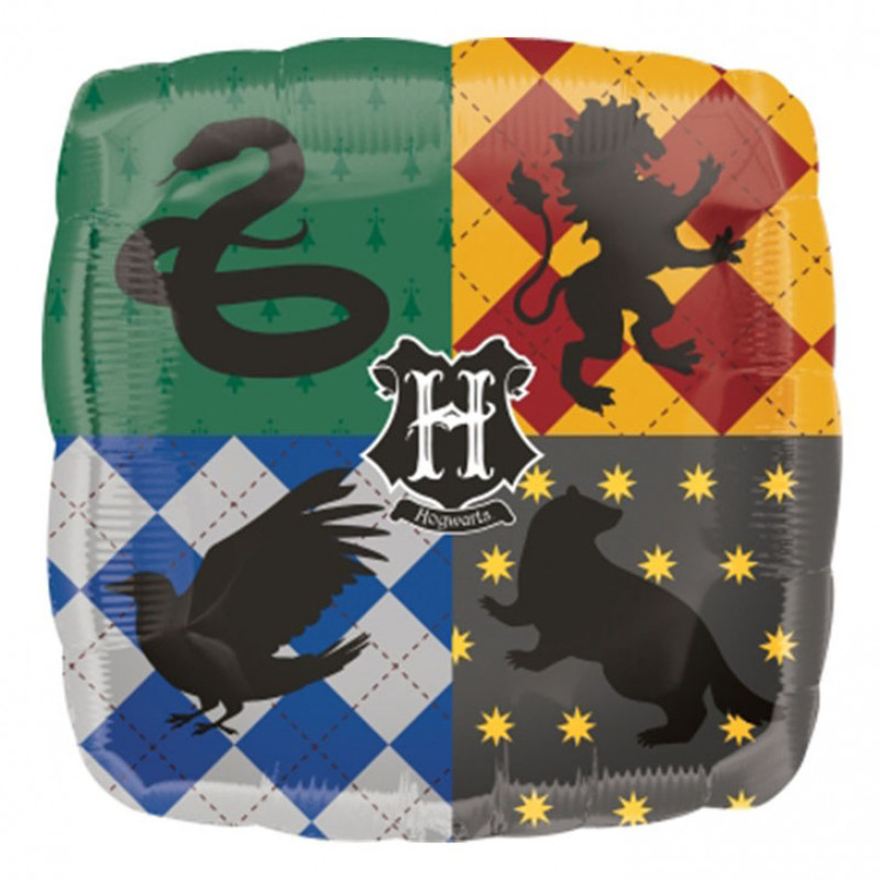 Квадратный герб Хогвартса (18"/46 см), Гарри Поттер