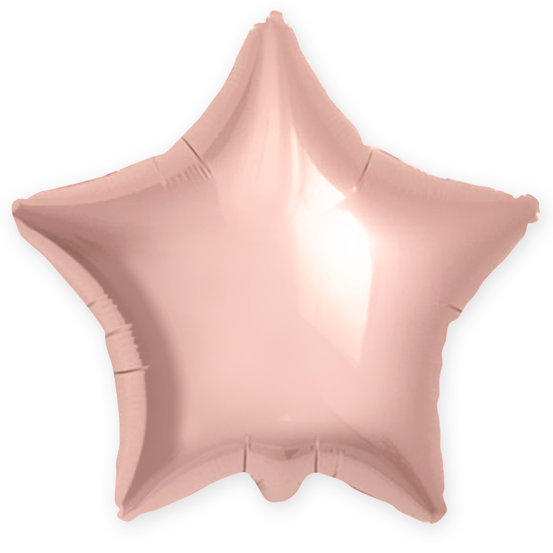  Звезда (18''/46 см), розовое золото
