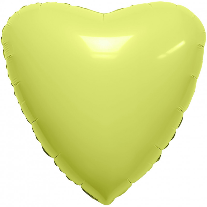  Сердце (18''/46 см), лимон