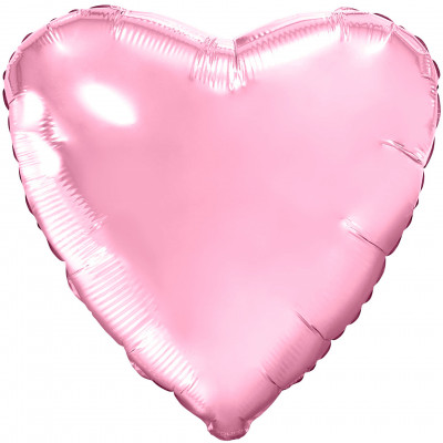  Сердце (18''/46 см), розовое