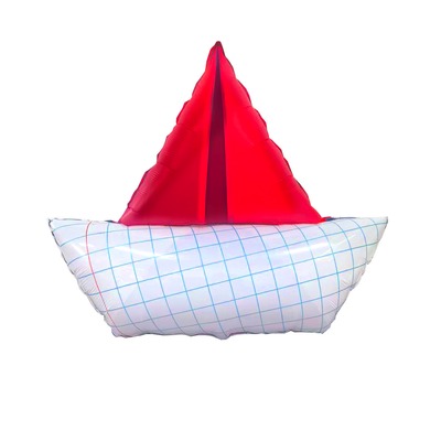 Бумажный кораблик с алыми парусами, (39″/99 см)