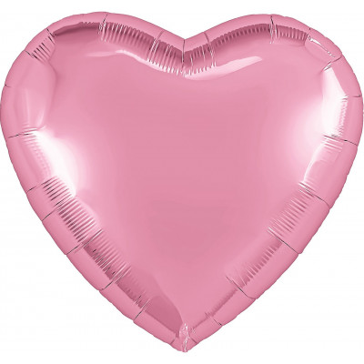 Ультра сердце (30''/76 см), розовое