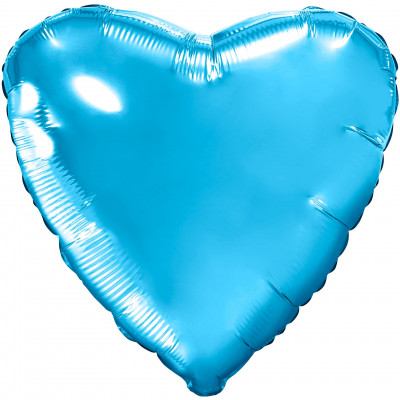 Ультра сердце (30''/76 см), холодно-голубое