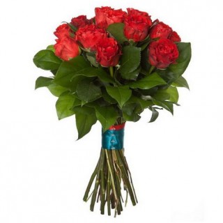 Букет из 11 красных роз "Эль Торо" (Россия)