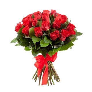 Букет из 19 красных роз "Эль Торо" (Россия)