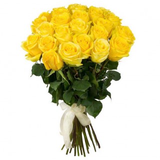 Букет из 29 жёлтых роз "Пени Лайн" (Россия)