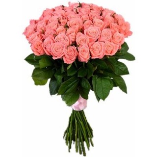 Букет из 55 роз "Анна Карина" (Россия)