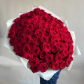 Букет из 101 красной розы "Рэд Наоми"